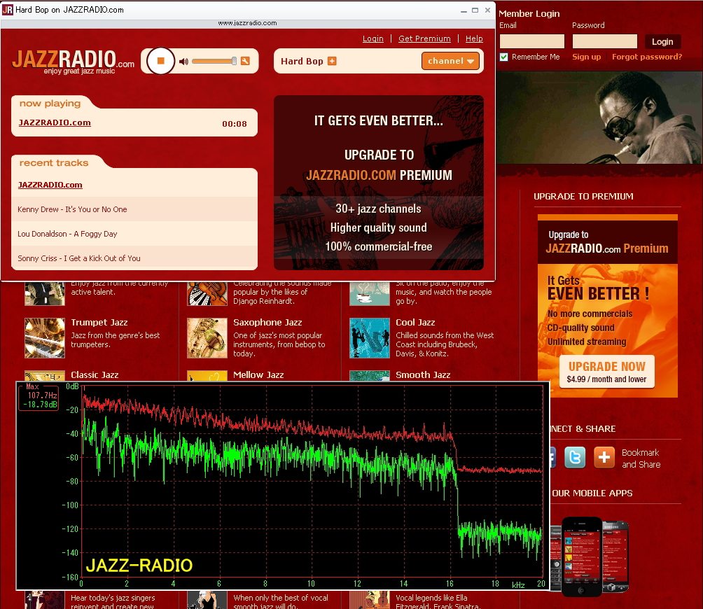 The Jazz Groove と Jazz Radio Com オススメの無料ネットラジオ ジャズ編 Br オリジナルスピーカーっぽい遺跡 Br 趣味のローエンド オーディオを楽しむ